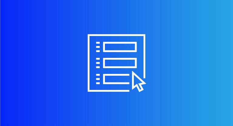 Online Resources icon on blue gradient background