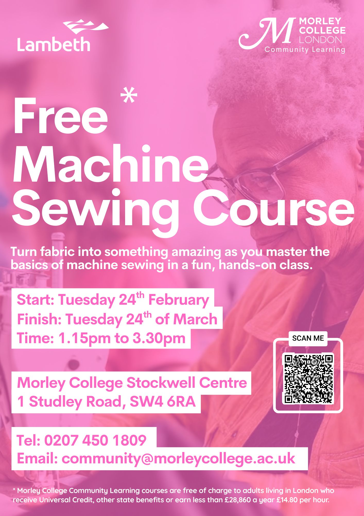 Machine Sewing   Stockwell